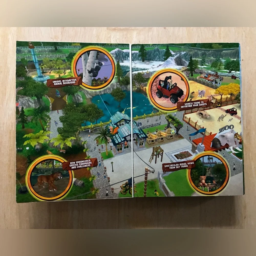 Zoo Tycoon 2 Endangered Species Expansion Pack PC 2005 Microsoft